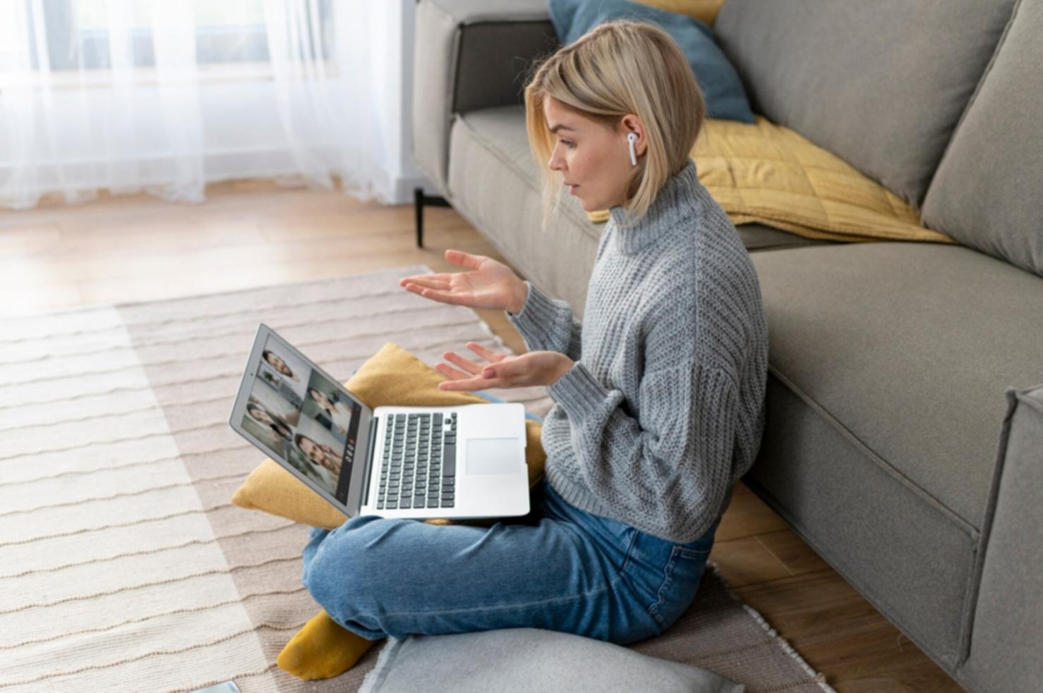 Financial planning workspace with calculator and budget documents